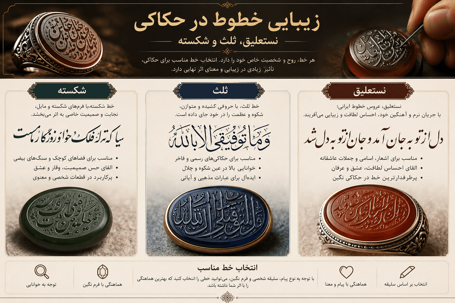 خطوط حکاکی